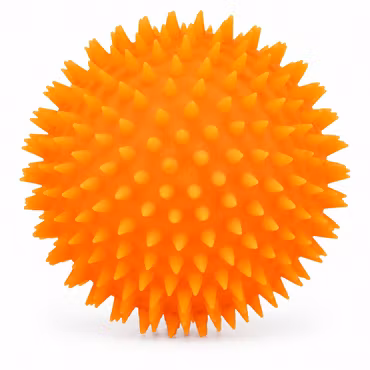 Igelkottsboll vinyl 10 cm – pipleksak för hund