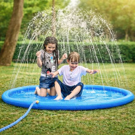 Sprinklermatta för Vattenlek
