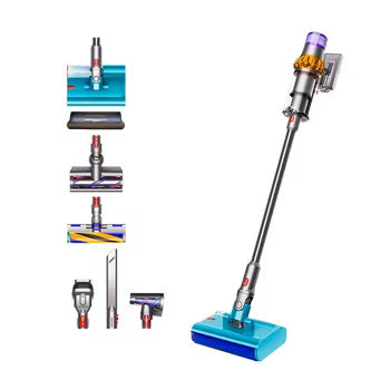 Dyson Vacuum Cleaner V15s Detect Dry and Wet Submarine 448798-01 - Nickel-Satin Yellow