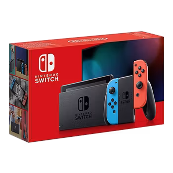 Nintendo Switch V2 Console Neon Red / Blue