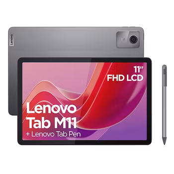 Tablet Lenovo Tab M11 G88 4GB RAM 128GB LTE with Pen and Folio Case - Grey