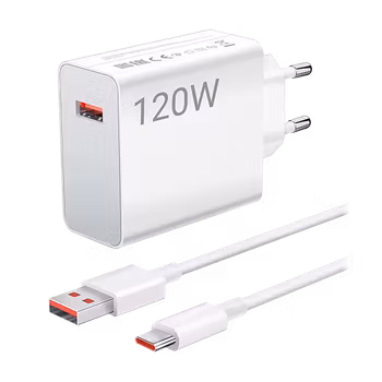 Xiaomi 120W Adapter (Type A) + USB-C Cable