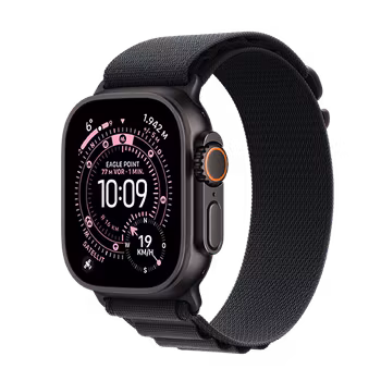 Watch Apple Watch Ultra 3 (2025) LTE 49mm Titanium Case with Alpine Loop Medium - Black