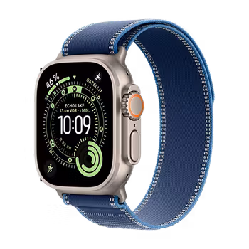 Watch Apple Watch Ultra 3 (2025) LTE 49mm Titanium Case with Trail Loop S/M - Blue