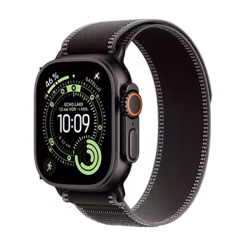Watch Apple Watch Ultra 3 (2025) LTE 49mm Titanium Case with Trail Loop M/L - Black/Dark Grey