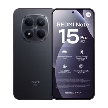Xiaomi Redmi Note 15 Pro 5G Dual Sim 8GB RAM 256GB - Black