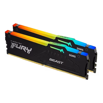 RAM Kingston Fury Beast DIMM 32GB Dual-Kit DDR5-5600 CL36 - RGB Black