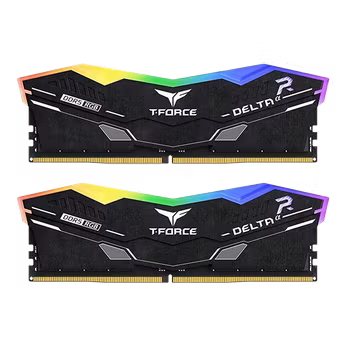 RAM TeamGroup T-Force Delta DIMM 32GB Dual-Kit DDR5-6000 CL30 - RGB Black