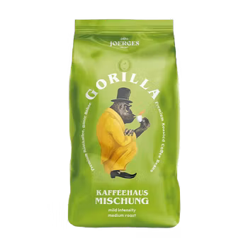 Gorilla Kaffeehaus Kaffeebohnen mild- Green