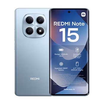 Xiaomi Redmi Note 15 4G Dual Sim 6GB RAM 128GB - Blue