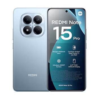 Xiaomi Redmi Note 15 Pro 5G Dual Sim 12GB RAM 512GB - Blue