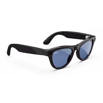 Ray-Ban Meta Skyler Gen1 AI Glasses - Black/Cerulean Blue Transitions