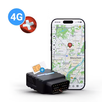 IoT YUKAtrack AIO GPS OBD2 4G Car Tracker with SIM + Data Flat
