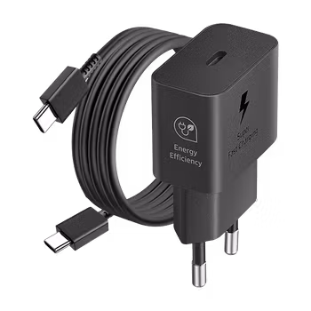 Samsung 25W USB-C Fast Adapter EP-T2510 with Cable - Black