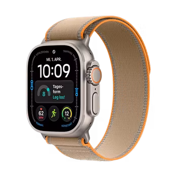 Watch Apple Watch Ultra 4 (2026) 5G 49mm  Black Titanium Case with Translucent Black Ocean Band - Black