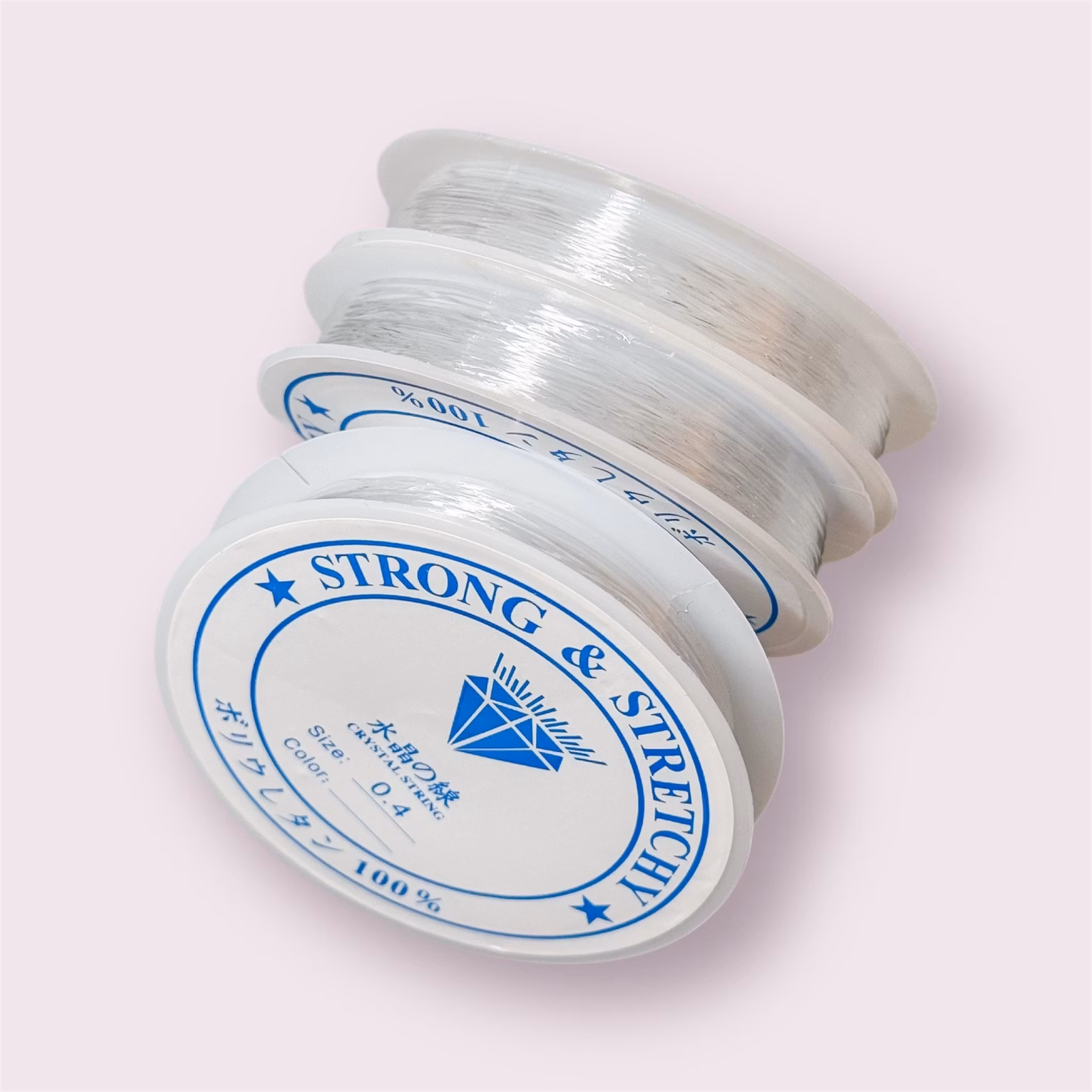 Strong&stretchy tråd 0.4mm