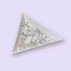Hattpinnar 2,3cm SILVER ca 55st