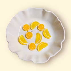 Citron berlock/hänge 2st
