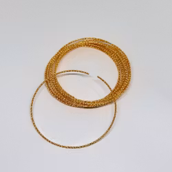 Carhanger stomme 6cm GULD 1st