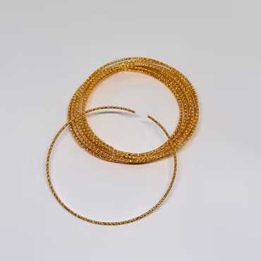 Carhanger stomme 6cm GULD 1st