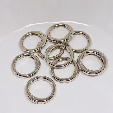 Karbinlås 2,5cm Silver 1st