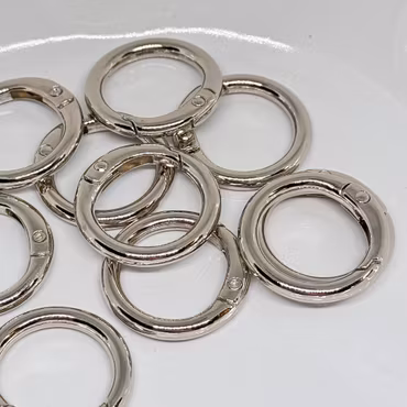 Karbinlås 2,5cm Silver 1st