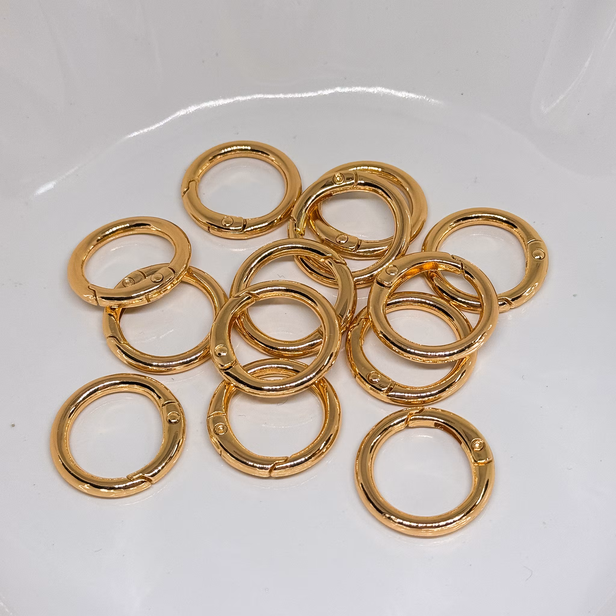 Karbinlås 2,5cm Guld 1st