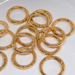 Karbinlås 2,5cm Guld 1st