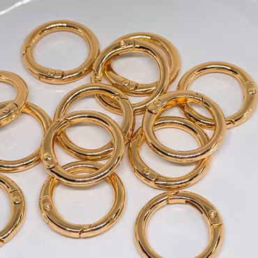 Karbinlås 2,5cm Guld 1st