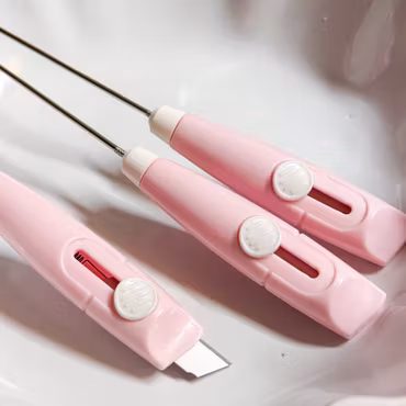 Pärlbar kniv Rosa 1st