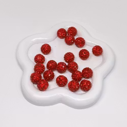 Strasstoppers 10mm Röd 1st