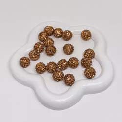 Strasstoppers 10mm Guld 1st