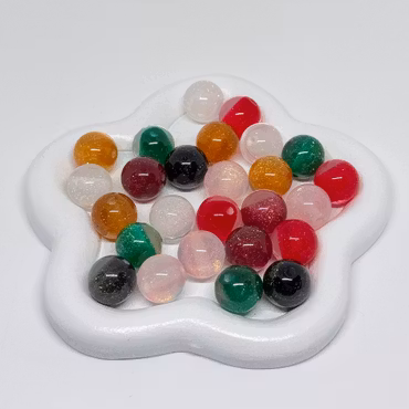 Halvglitter 12mm - Välj färg 1st