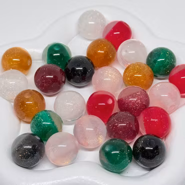 Halvglitter 12mm - Välj färg 1st