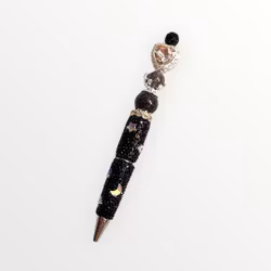 Fancypenna med hjärta & strass 1st