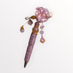Fancypenna med blomma lila 1st