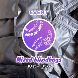 Mixed blindbags, pennpärlor, glaspärlor m.m 10st