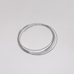 Memory Wire Silver 6cm 10 varv