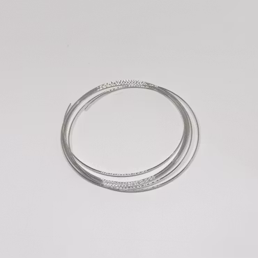 Memory Wire Silver 6cm 10 varv