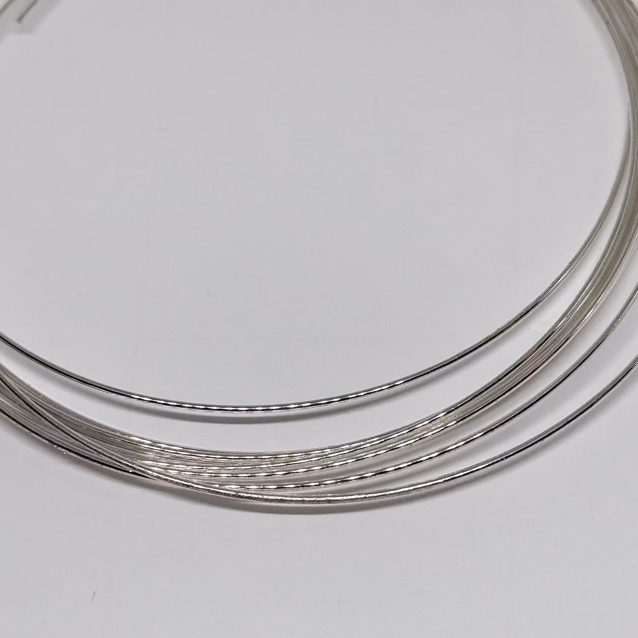 Memory Wire Silver 6cm 10 varv