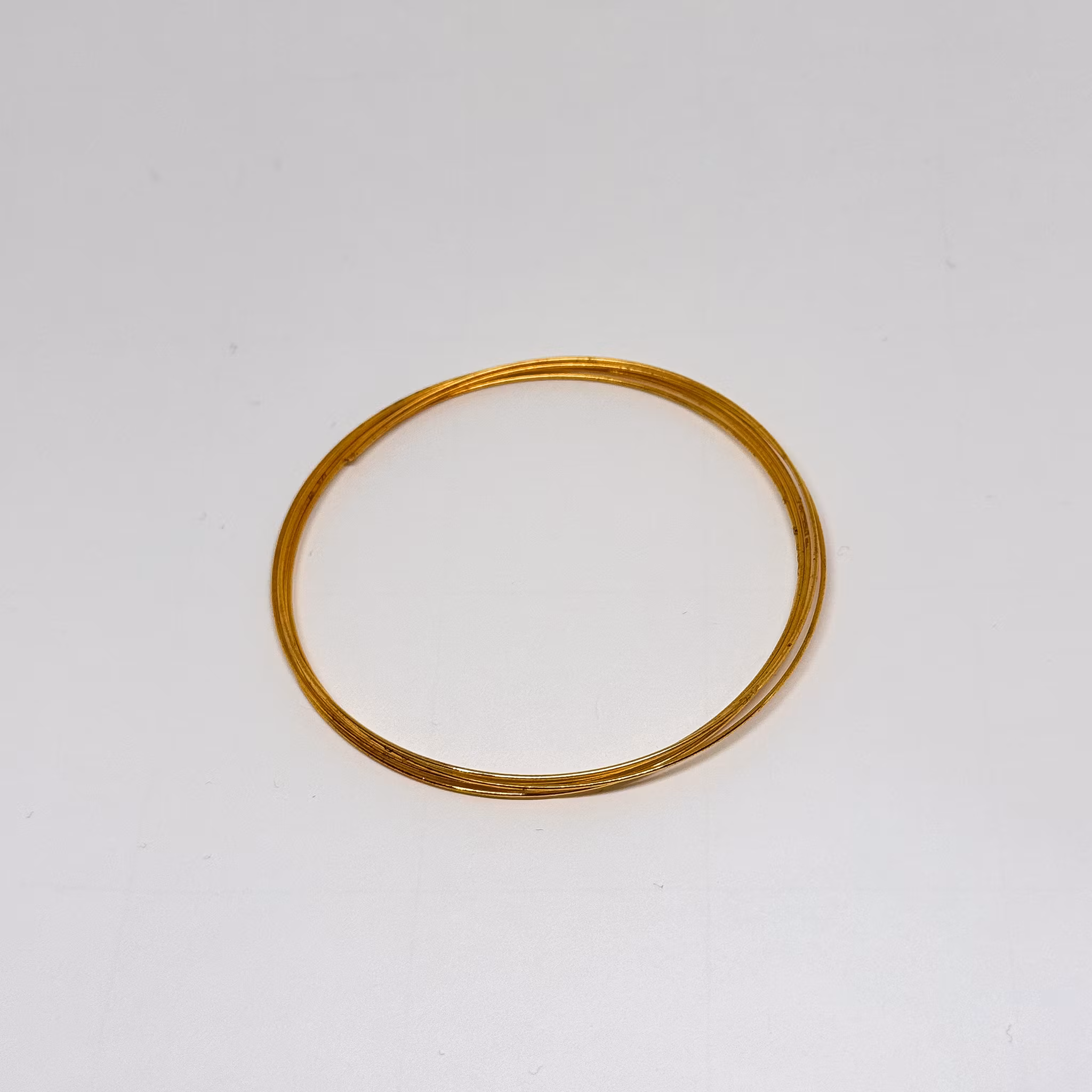 Memory Wire Guld 6cm 10 varv