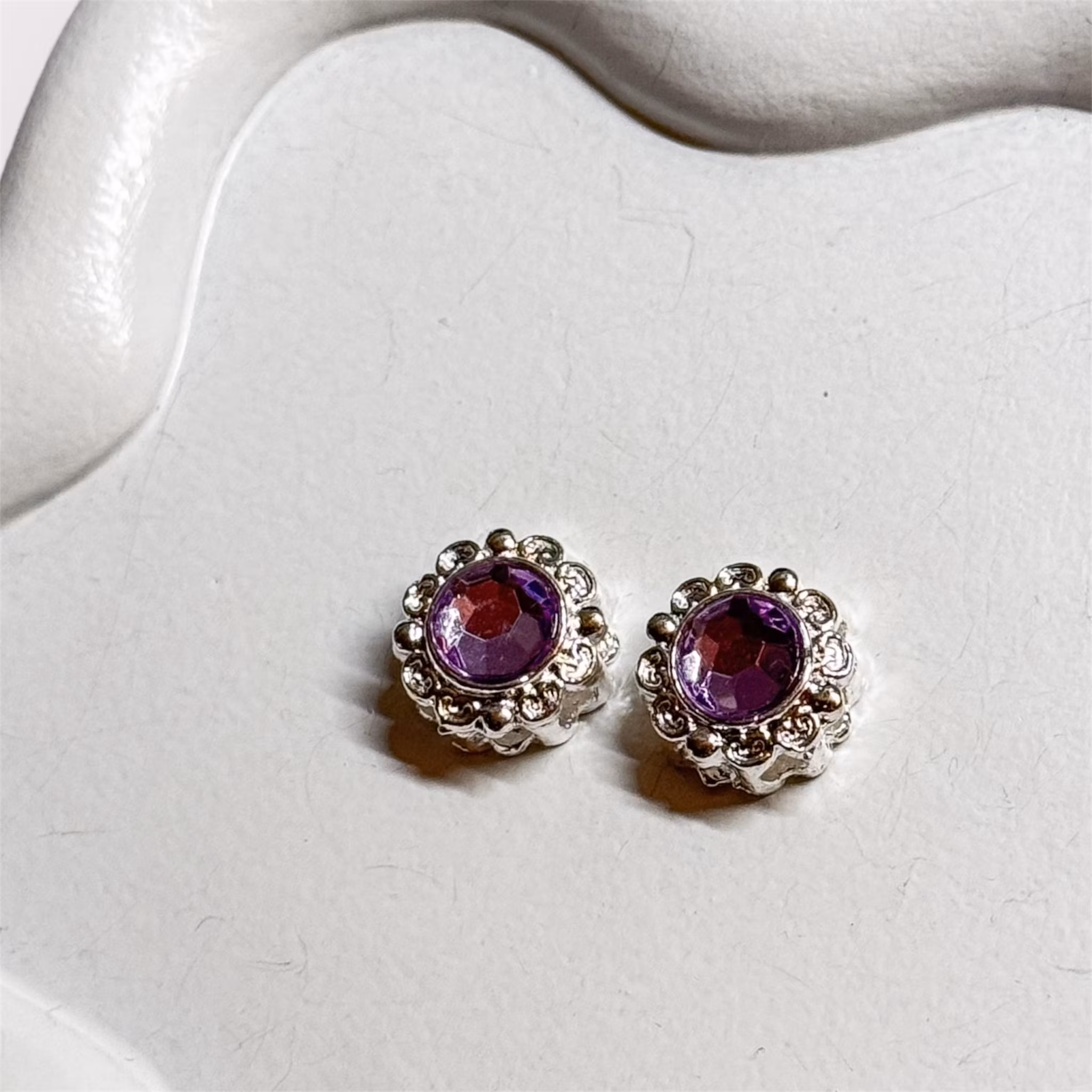 Multihålspärlor "8 hål" Silver - Välj färg 1st