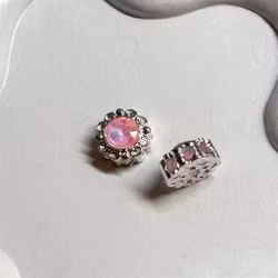 Multihålspärlor "8 hål" Silver - Välj färg 1st