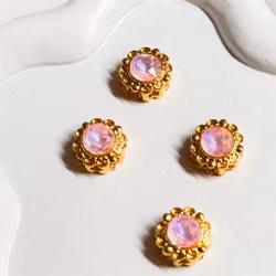 Multihålspärlor "8 hål" Guld - Välj färg 1st