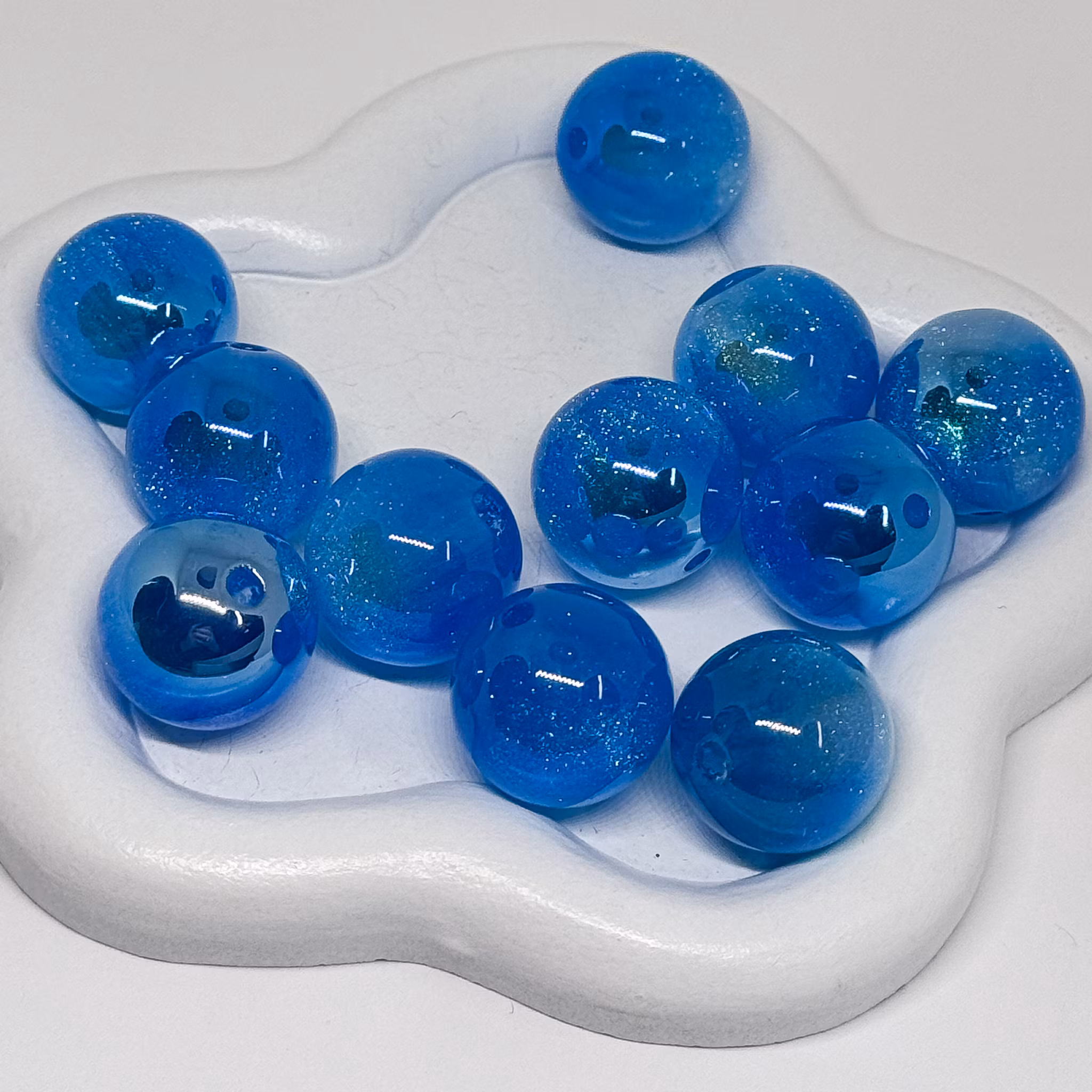 16mm UV Galaxy Pärla Blå 1st