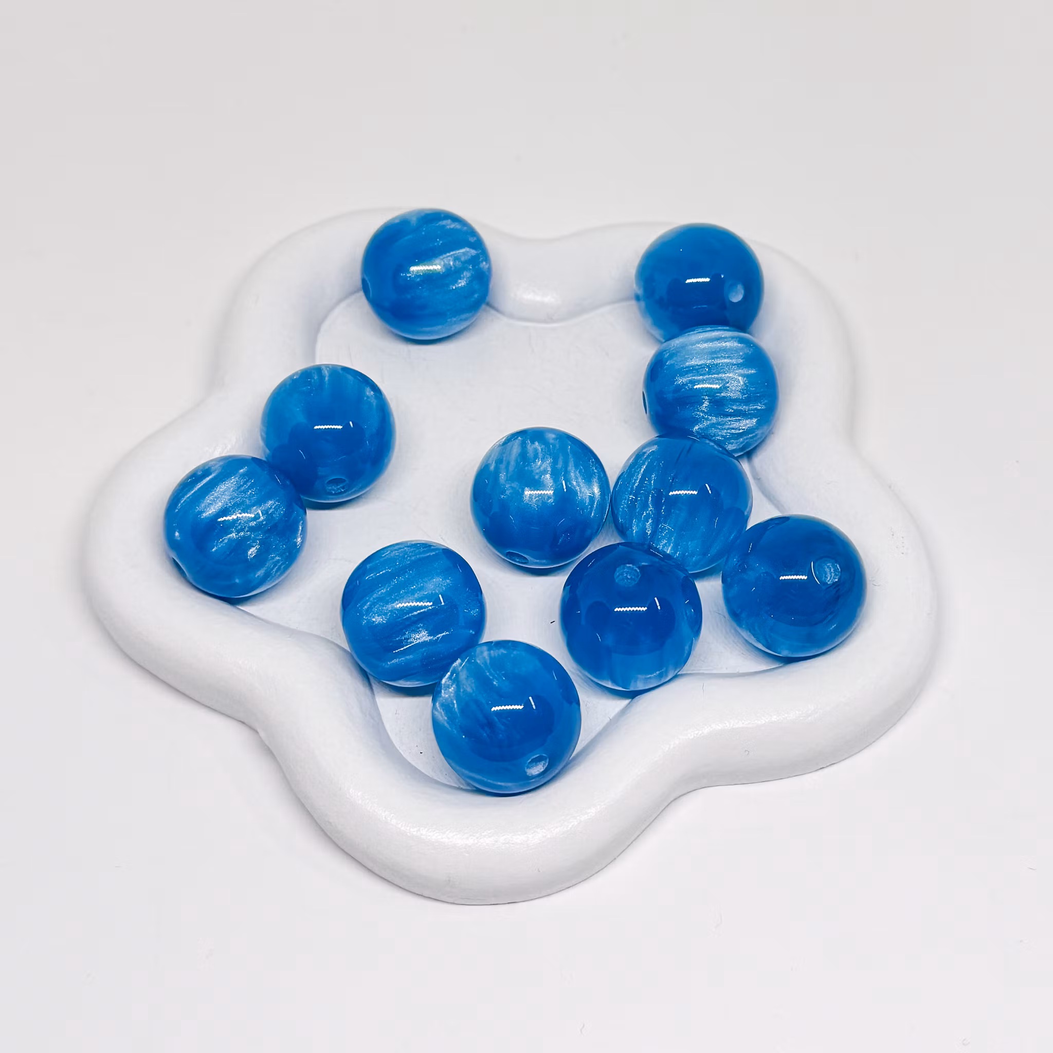 16mm Cateye Ljusblå 1st