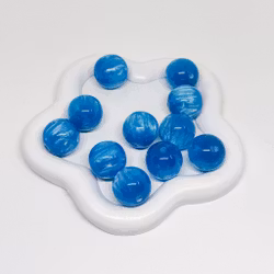 16mm Cateye Ljusblå 1st