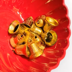 Klockhänge Guld 1st