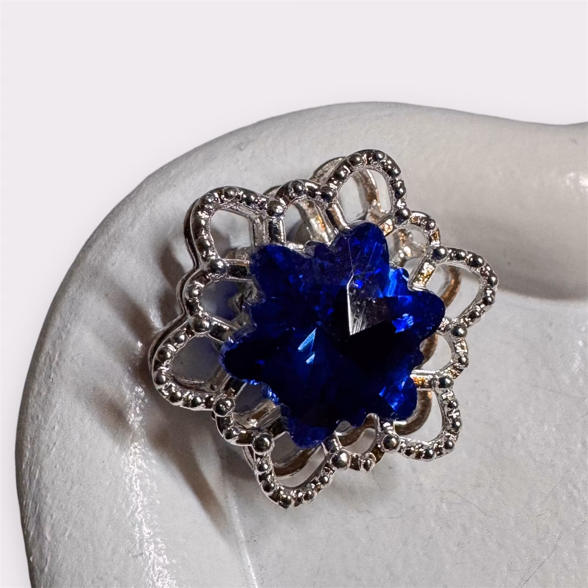 Metall snöflinga/blomma - Välj färg 1st