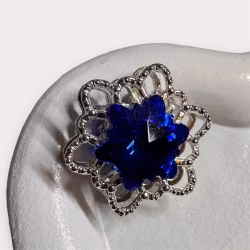 Metall snöflinga/blomma - Välj färg 1st